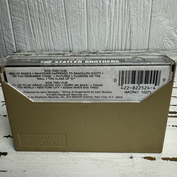 The Best Of The Statler Brothers Cassette Tape 1975 Phonogram Records Vintage - Picture 2 of 6